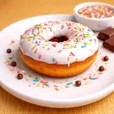 White Chocolate Donut