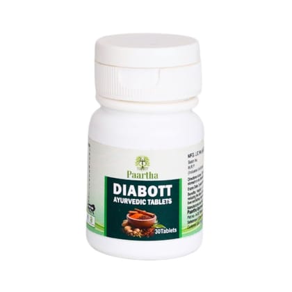 Partha Ayurved Diabott Ayurvedic Tablets - Sugar & Immunity