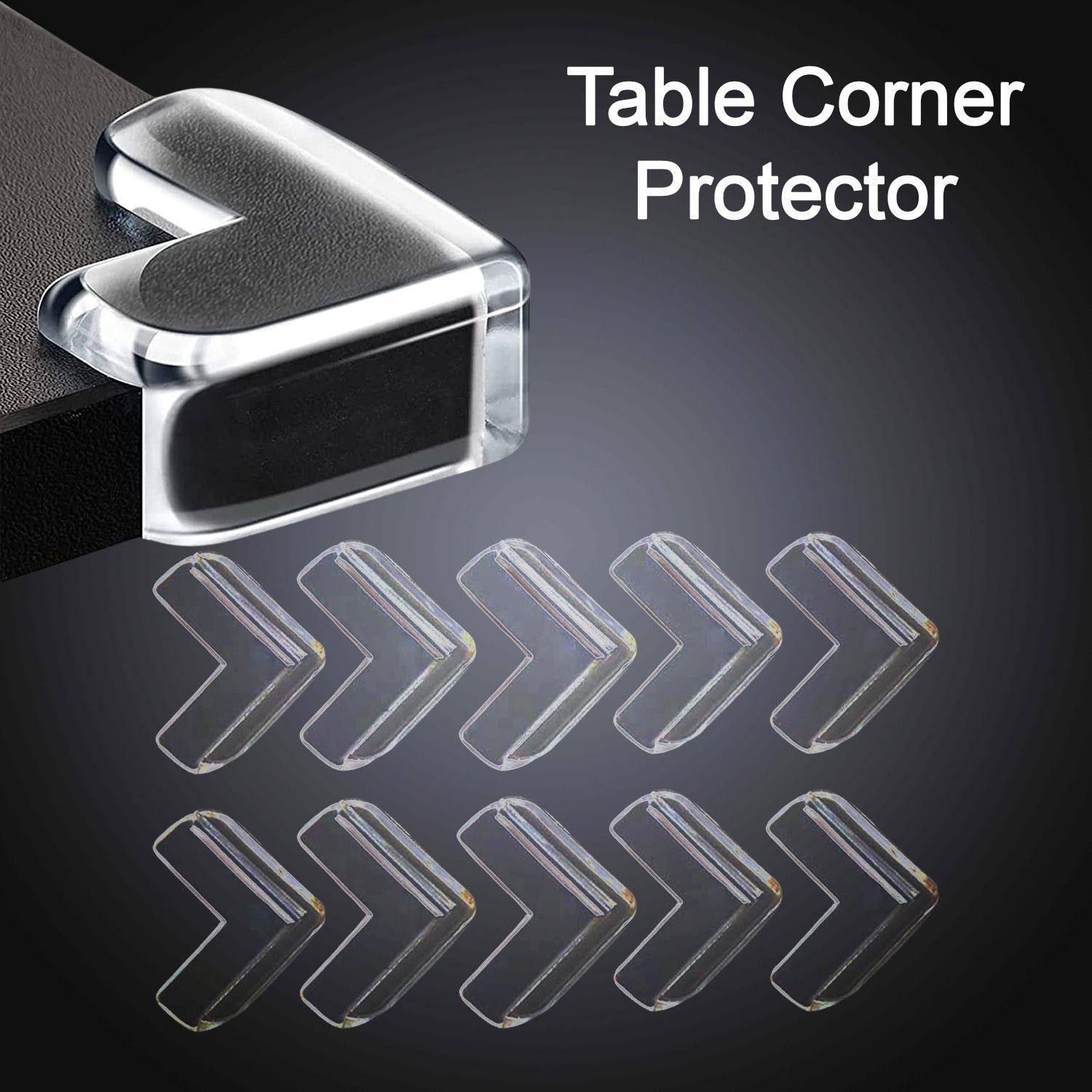 L Shape Safety Corner Protectors (10 Pcs Set)