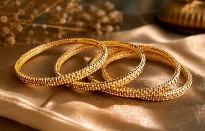 4 pieces bangle set