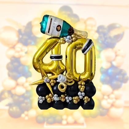 40th Birthday Balloon Bouquet 40th Birthday Balloon Bouquet