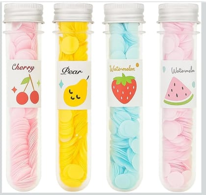4in 1 set Disposable Paper Soap Tube, Mixed Fragrance Paper Soap Sheets, Flower Design, Compact and Portable, Gentle on All Skin Types, Dissolves Easily, Hygienic and Travel-Friendly(pack of 4) 4in 1 set Disposable Paper Soap Tube, Mixed Fragrance Paper Soap Sheets, Flower Design, Compact and Portable, Gentle on All Skin Types, Dissolves Easily, Hygienic and Travel-Friendly(pack of 4)