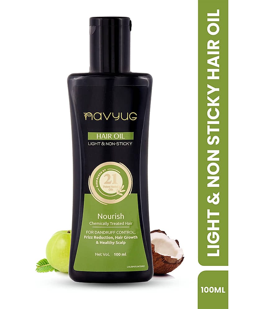 Leeford Navyug Anti-Dandruff Oil | Nourishes Scalp and Reduces Dandruff | 100ml
