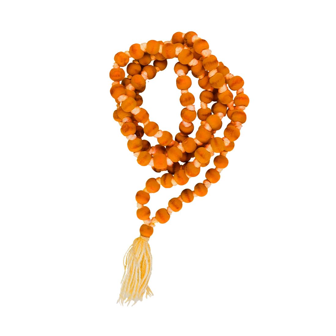 MAYAPURI Tulsi Japa Mala 108 +1 Beads Original for Daily Mantra Jaap | Chanting Beads (Pack of 1)