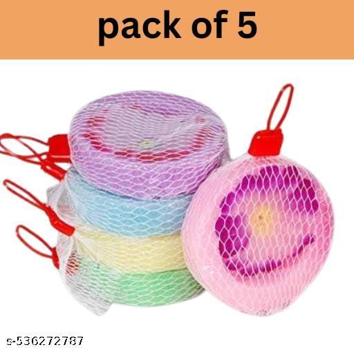Air freshener air pocket flowers block for bathroom and toilet 100gm each 5 flower