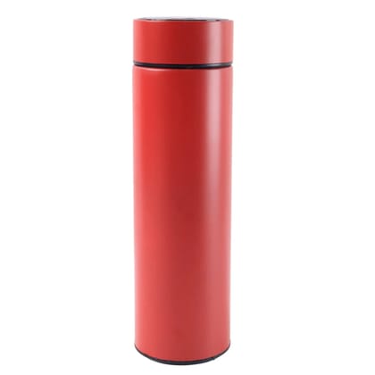 Premium Stainless Steel Smart Water Bottle with LED Temperature Display Double Wall Vacuum Insulated Leakproof Flask, Hot & Cold Bottle (Red, 500ml) Premium Stainless Steel Smart Water Bottle with LED Temperature Display Double Wall Vacuum Insulated Leakproof Flask, Hot & Cold Bottle (Red, 500ml)