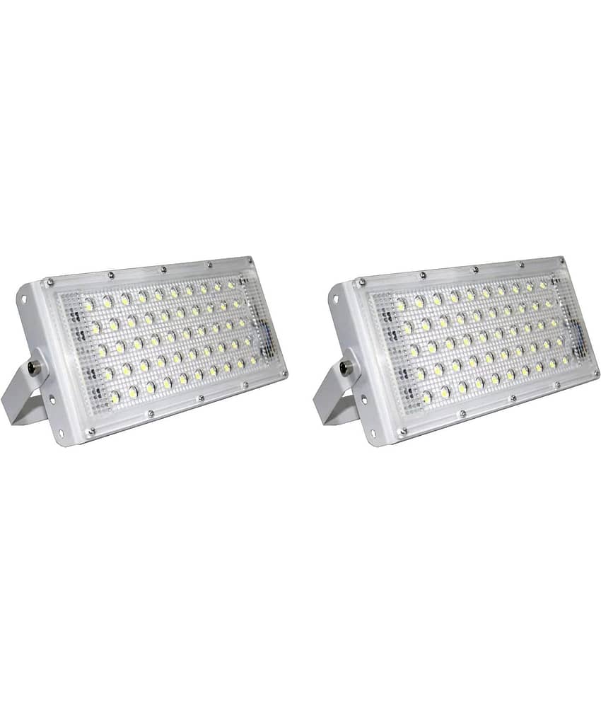 DAJUBHAI - Cool Day Light 50 Watts Flood Light ( Pack of 2 )