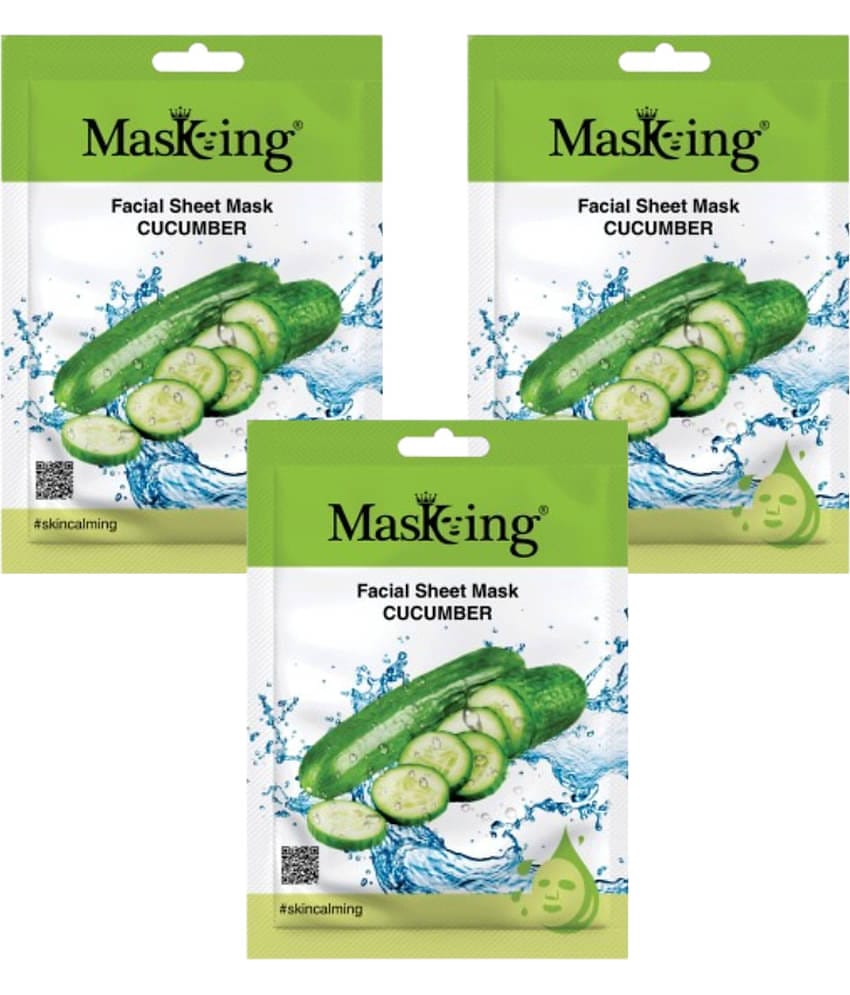 Masking - Fairness Sheet Mask for Combination Skin ( Pack of 3 )