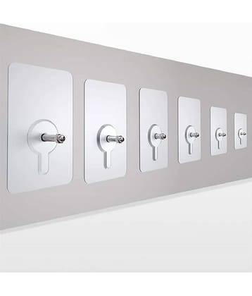 Self Adhesive Screw hooks (Pack of 6)