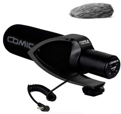 (Refurbished) Comica VM30 PRO - Super Cardioid Condenser Shotgun Microphone (Black) (Refurbished) Comica VM30 PRO - Super Cardioid Condenser Shotgun Microphone (Black)