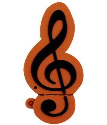 Pankreeti PKT507 Musical note  16GB USB 2.0 Fancy Pendrive Pack of 1