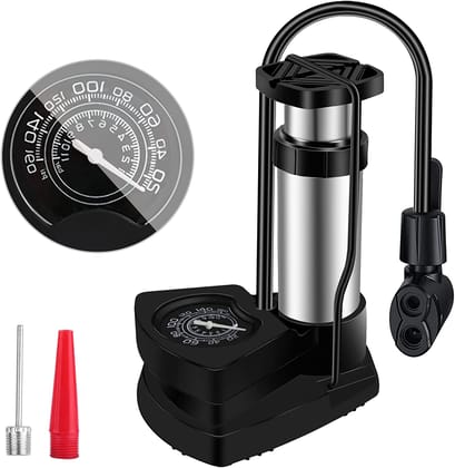 LA' FORTE Portable High Pressure Air Foot Pump (For Multiple uses) LA' FORTE Portable High Pressure Air Foot Pump (For Multiple uses) - Black LA' FORTE Portable High Pressure Air Foot Pump (For Multiple uses) LA' FORTE Portable High Pressure Air Foot Pump (For Multiple uses) - Black