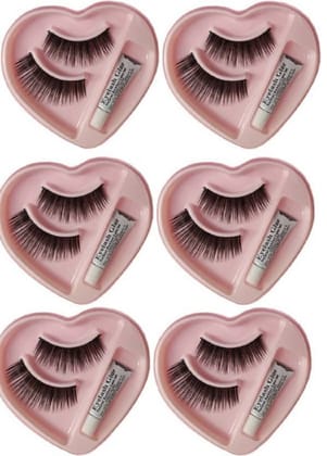 Elecsera Eye lashes (Pack of 6)