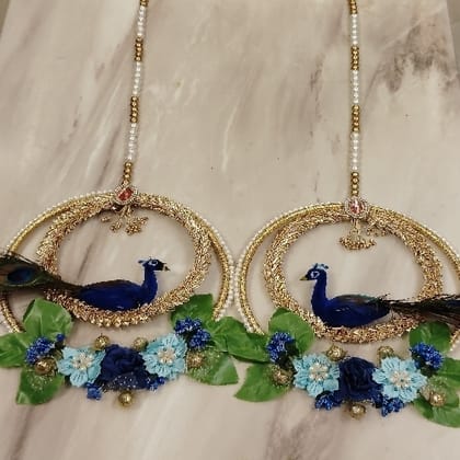 Beautiful Peacock Wall Hanging Set 1 Jodi