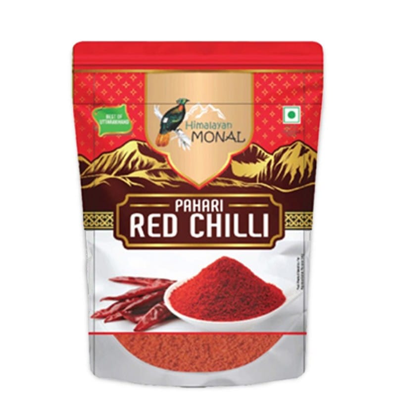 Red Chilly Powder/ Hand Grounded/Natural Color, Taste, Aroma – 200gm | by Himalayan Monal