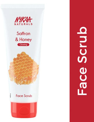 Nykaa Naturals Saffron & Honey Face Scrub 100 G