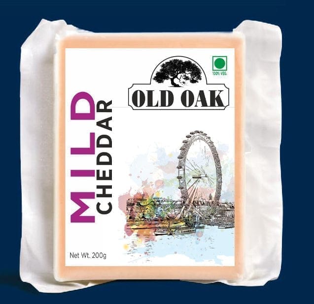 Old Oak Mild Red Cheddar Cheese 200g