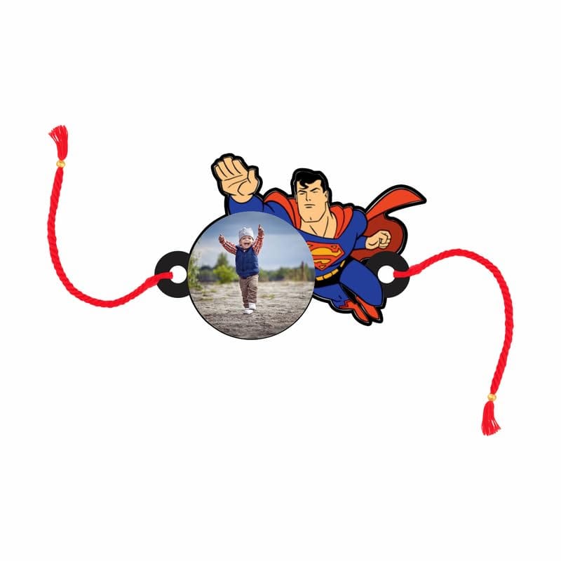 THE MAGICAL GIFTS MDF Cartoon Rakhi for Kids Unique Character Rakhi Gift
