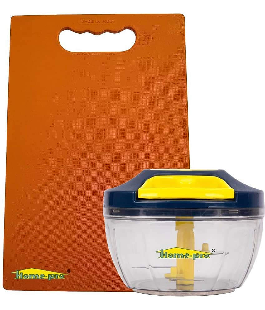 HomePro - Multicolor Plastic Mannual Chopper 450 ml ( Pack of 2 )