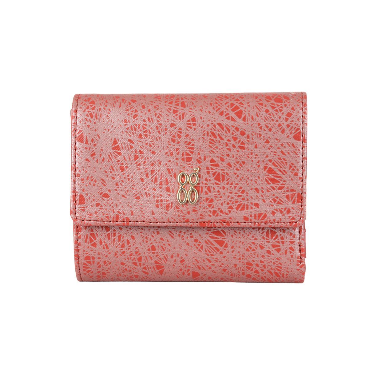 TACOB WALLETS 3 FOLD S SKI RED