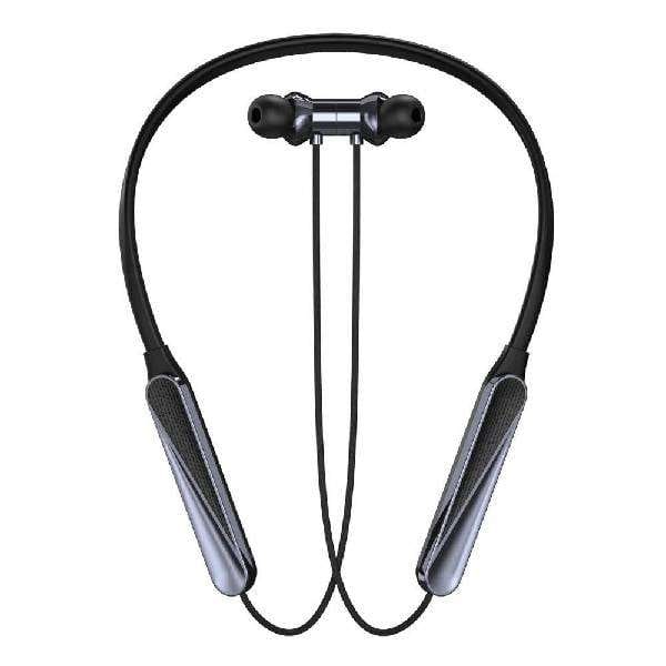 Wireless Bluetooth Core Earphones 72Hrs Music Dual Pairing Magnetic Voice Assistant Black Colour