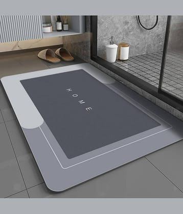 mahek accessories Anti-skid Rubber Bath Mat 40x60 cm ( Pack of 1 ) - Multicolor