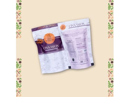 Desi Tarkaa Cinnamon Sticks (Dalchini), Whole Premium Spice,  Strong Aroma, Fresh & Flavorful, For Tea, Desserts & Cooking - 50g