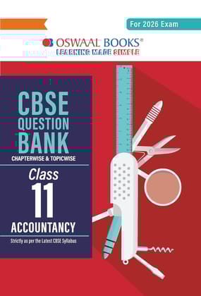 Oswaal CBSE Question Bank Class 11 Accountancy For 2026 Exam Paperback  24 January 2025 [Paperback] Oswaal Books And Learning Private Limited
