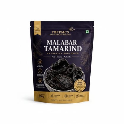 Malabar Tamarind - 100 gm - One stand-up pouch