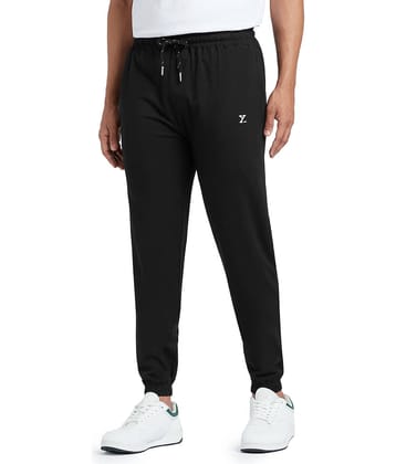 XYXX Black Cotton Joggers Single