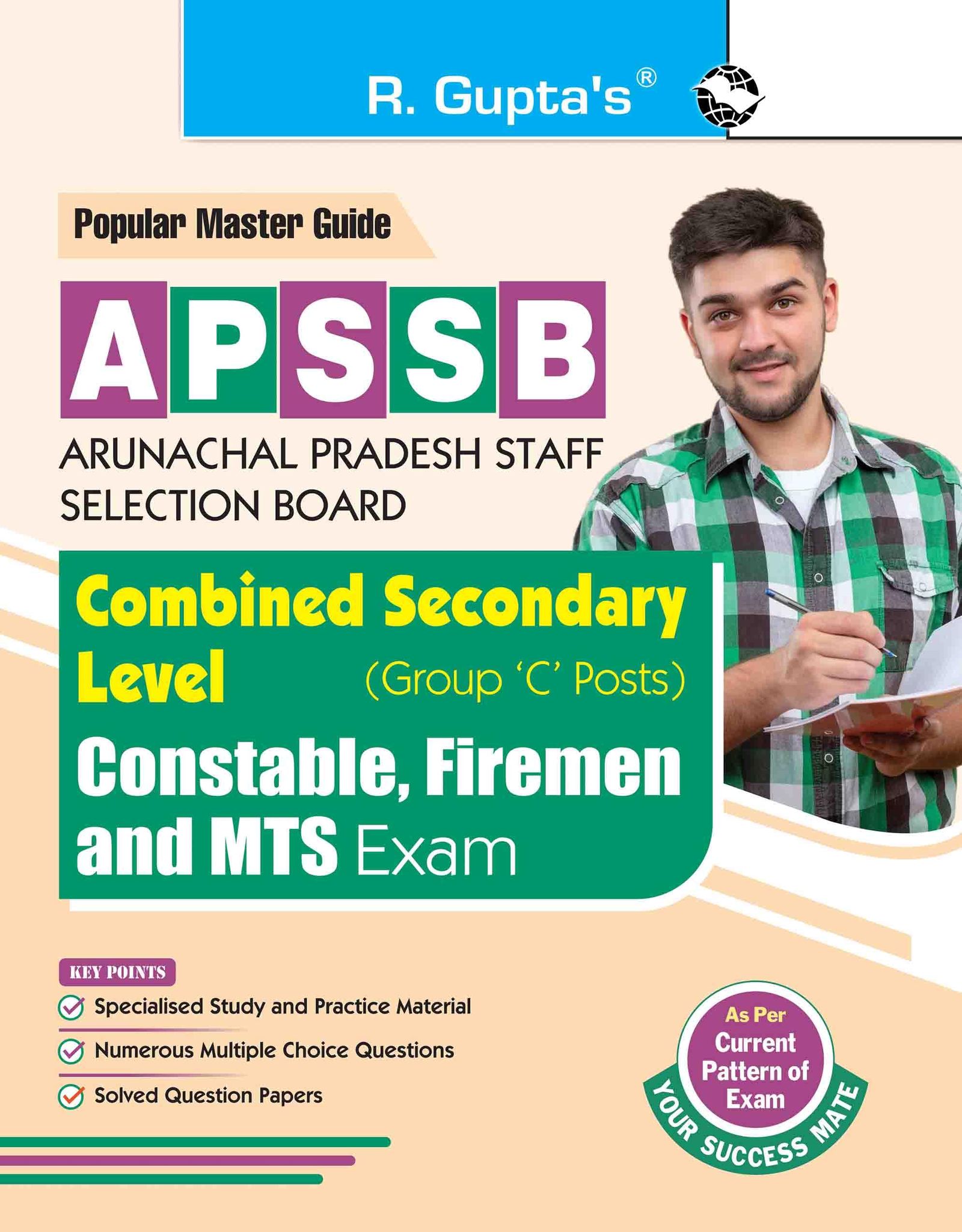 APSSB : Combined Secondary Level (Group 'C' Posts : Constable, Firemen & MTS) Exam Guide [Paperback] [Jul 25, 2025] RPH Editorial Board