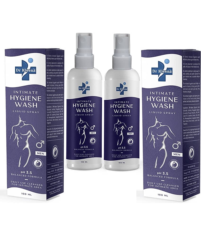 Dr Kleenz Intimate Hygiene Wash Cleanser 200 mL Pack of 2