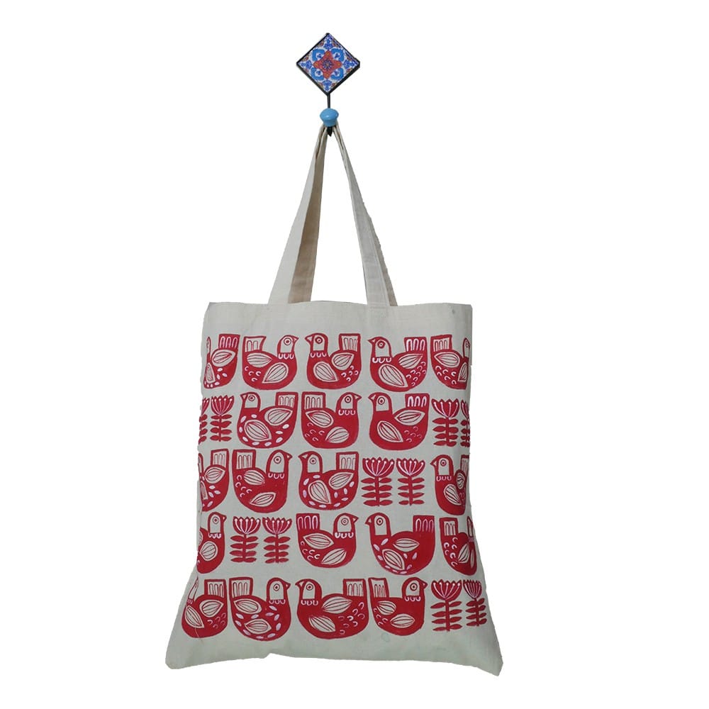 Scandinavian Art on Cloth Bag DIY Kit by Penkraft