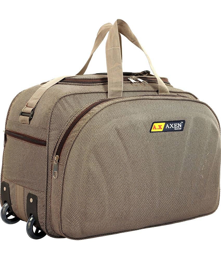 AXEN BAGS - Purple Polyester Duffle Bag