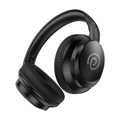 pTron Studio Evo 70hrs Playtime Wireless Over Ear Headphones with HD Mic, Low-Latency Game/Movie/Music Modes, Punchy Bass, BT5.3, Dual Device Pairing, Voice Assistant & Type-C Fast Charging (Black) pTron Studio Evo 70hrs Playtime Wireless Over Ear Headphones with HD Mic, Low-Latency Game/Movie/Music Modes, Punchy Bass, BT5.3, Dual Device Pairing, Voice Assistant & Type-C Fast Charging (Black)