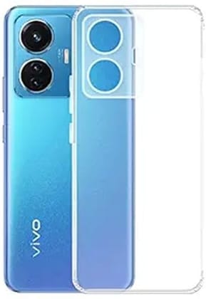 PLUGTECH TPU Ultra Hybrid Clear Camera Protection Back Cover Case for Vivo T1 44W,Vivo Y55 4G, Iqoo Z6 44W