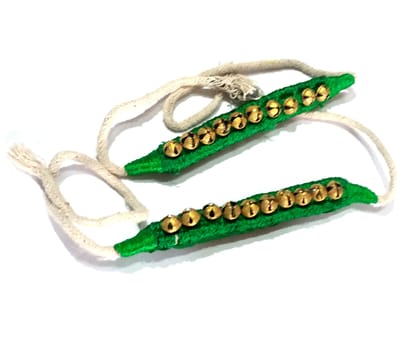 Nawani Ghungroo 10 Bells 1.6 Cm, Dancing Bells Anklets (1 Pair)