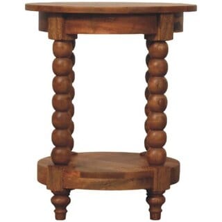 Barley Twist Round Side Table