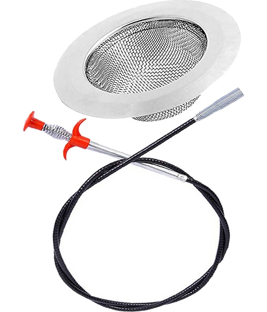 dust n shine Metal Single Bowl Sink With Drainboard