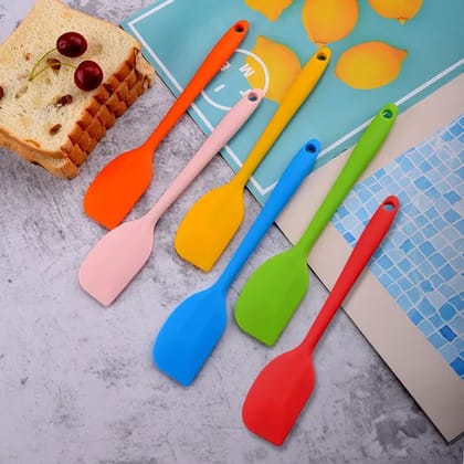 Premium Silicone Cake Spatula  Heat-Resistant & Flexible Baking Tool