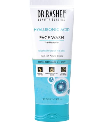 DR.RASHEL Hyaluronic Face Wash Cleanses and refreshes all types of skin (100 ml, Pack of 1)