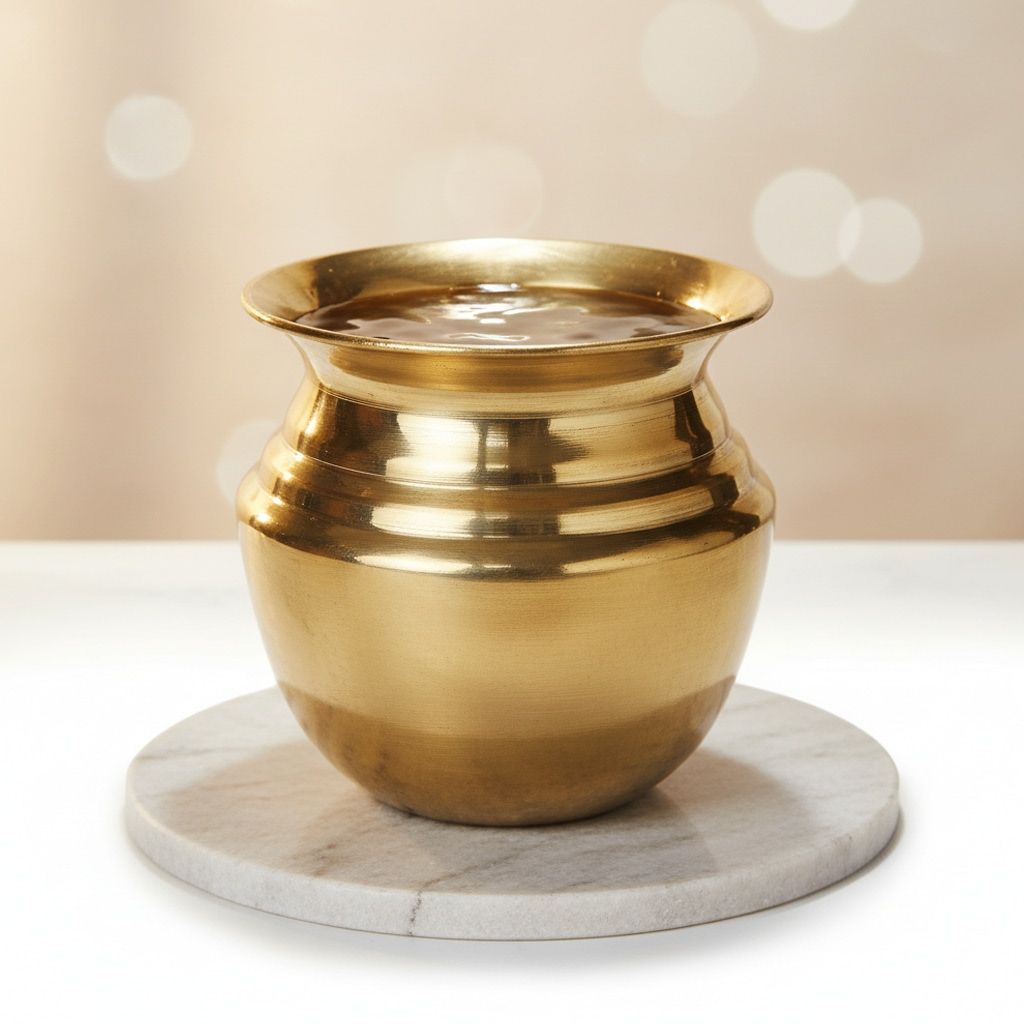 Brass Handi Lota No. 2, 120 ML (ZMAS284 A)