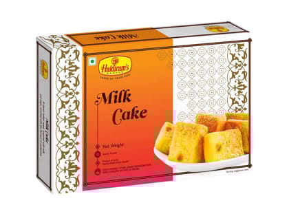 Haldiram's Milk Cake Packed Sweets - 250 Gm - Pack of 2