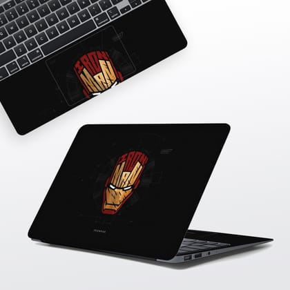 WrapCart Iron Hero Vinyl Laptop Skin with Matt Finish WrapCart Iron Hero Vinyl Laptop Skin with Matt Finish