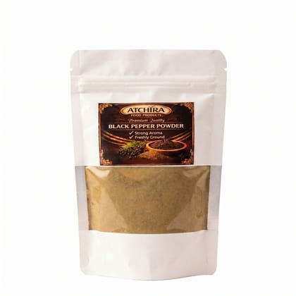 Black Pepper Powder - 100 gm - One sealed pouch
