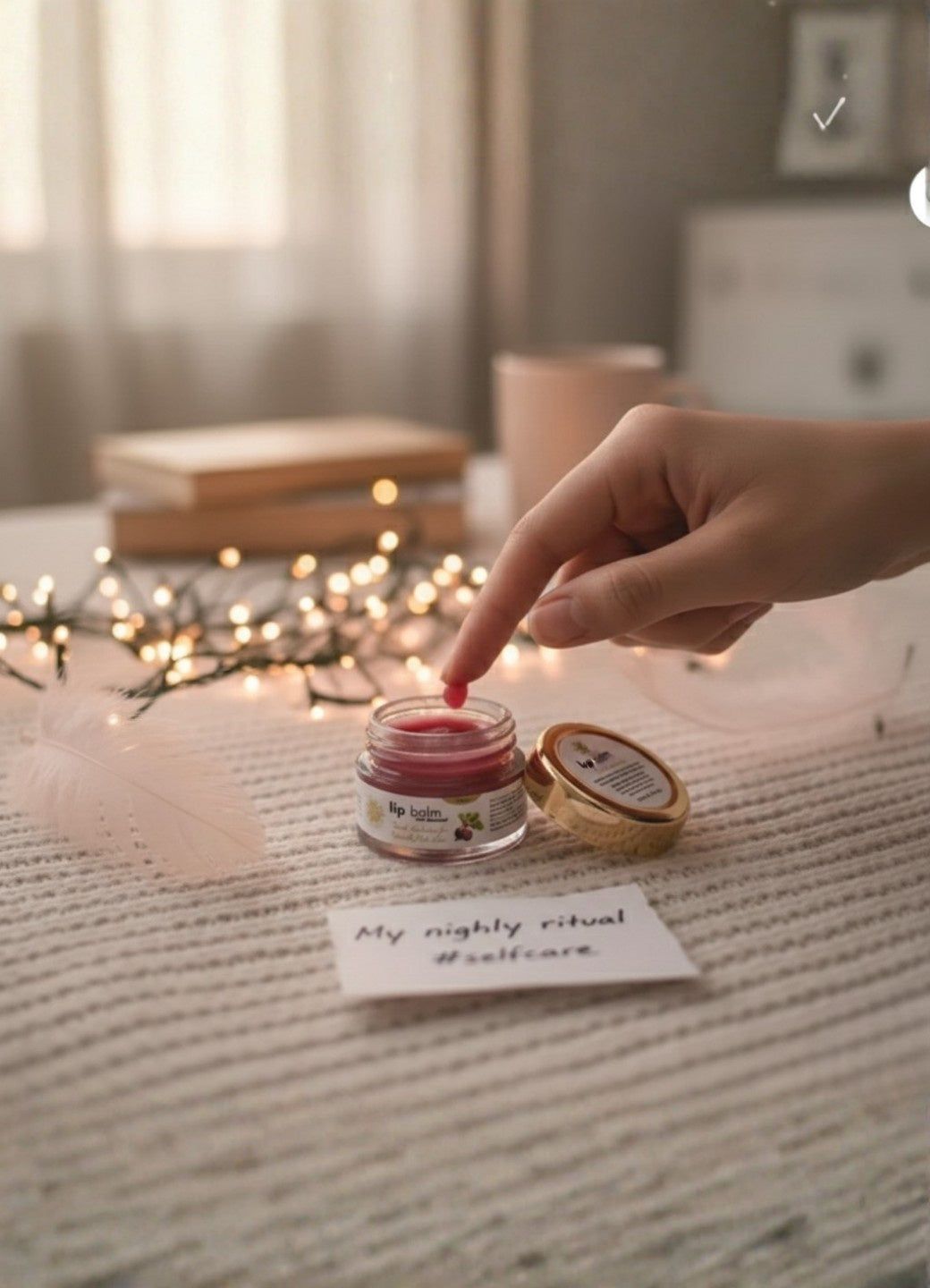 Beetroot Lip Balm – Hydrating Natural Pink Lip Care