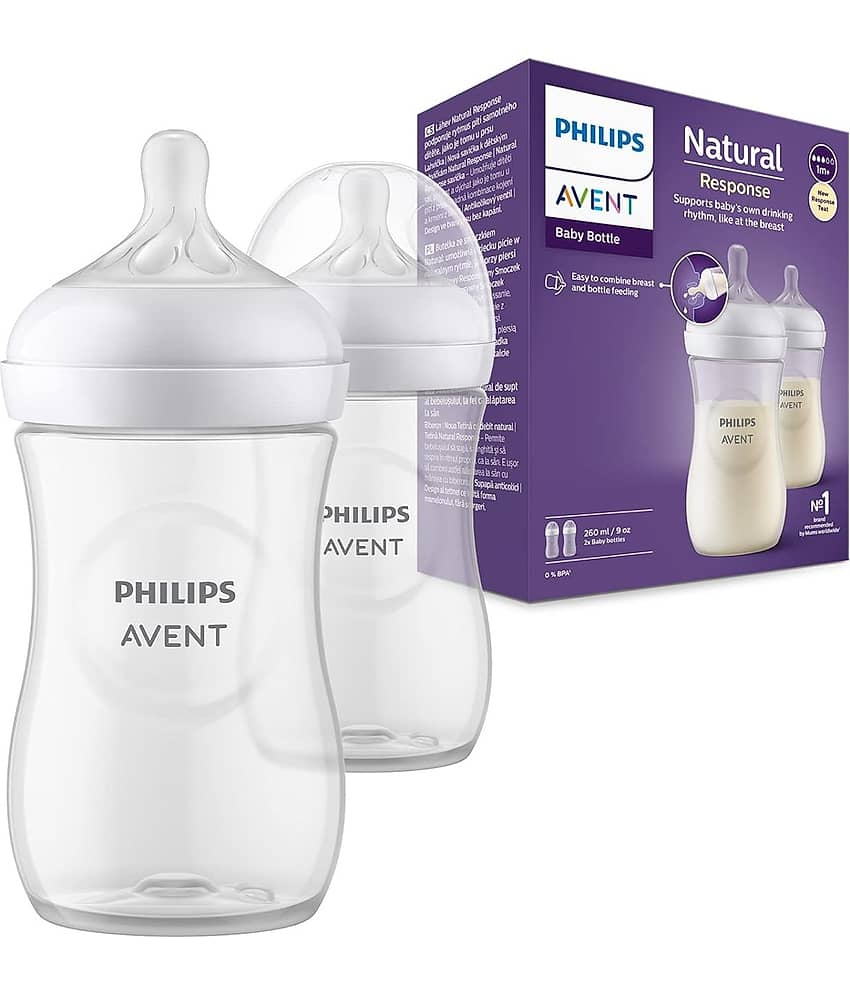 Philips Avent 260 Multicolor Feeding Bottle ( Pack of 2 )