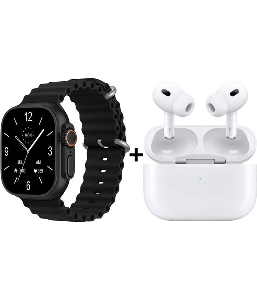 OLIVEOPS Combo Black Smart Watch
