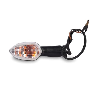 Varroc Front RH & Rear LH Indicator for Yamha FZ R15 Bike | Durable Build & Superior Performance | Resists Water and Corrosion | Shockproof | Easy Installation with Pre-Wiring | Pack of 2