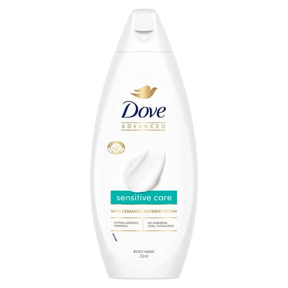 Dove Sensitive Care Bodywash with Triple Hydration Serum, 300ml Dove Sensitive Care Bodywash with Triple Hydration Serum, 300ml - NA / 250 ml (Pack of 1)